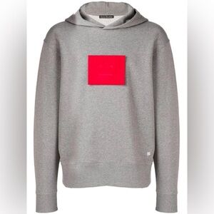 Acne Studios “Ferris Face” Hoodie – Grey – Women’s S